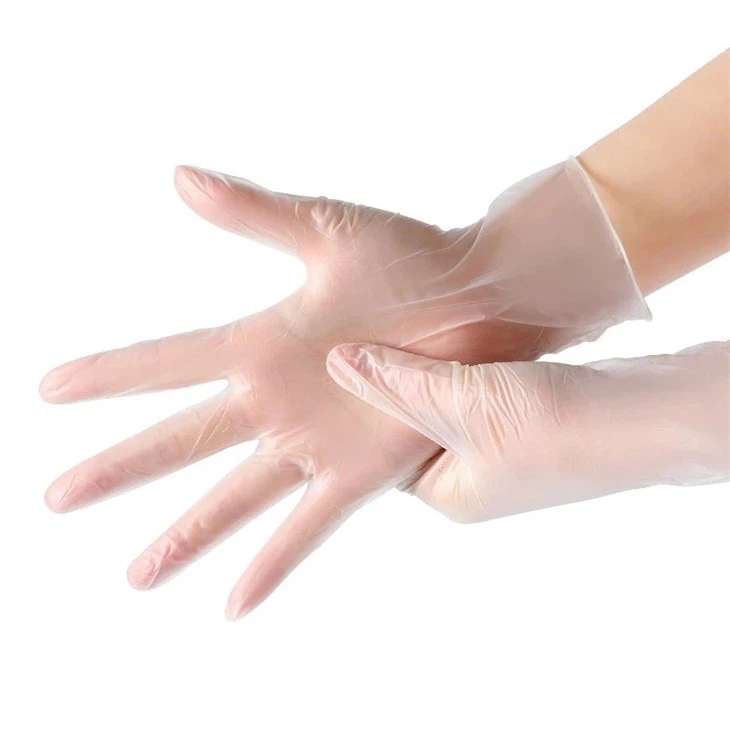 Clear Vinyl Gloves Powder Free